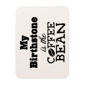 Coffee Bean Birthstone Magneet (Verticaal)
