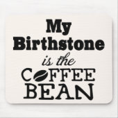 Coffee Bean Birthstone Muismat (Voorkant)