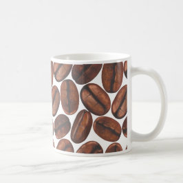 Coffee Bean Bliss Mok, Witte koffie mok