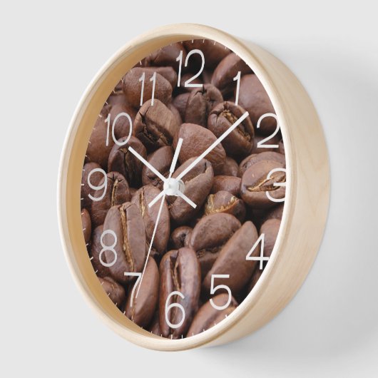Coffee Bean Clock - het is altijd tijd voor koffie (Hoek)
