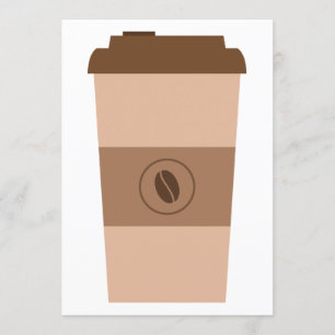 Coffee Bean Cup Kaart