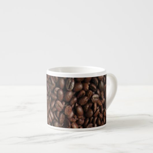 Coffee Bean Espresso Cup Kop (Voorkant rechts)