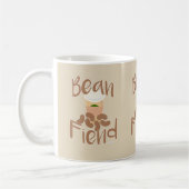 Coffee Bean Fanaat Grappige Java Verslaafde Slogan Koffiemok (Links)