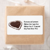Coffee Bean Heart Etiket (Insitu)