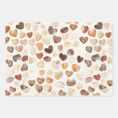 Coffee Bean Heeft Eerst Koffie Inpakpapier Vel (Voorkant)
