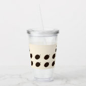 Coffee Bean Merk Zakelijk Professioneel Acryl Drinkbeker (Links)