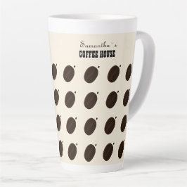 Coffee Bean Merk Zakelijk Professioneel Latte Mok