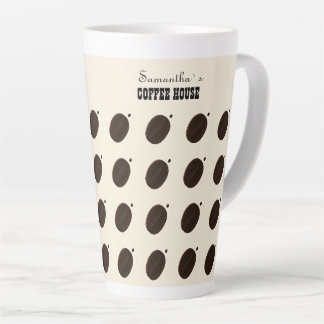 Coffee Bean Merk Zakelijk Professioneel Latte Mok