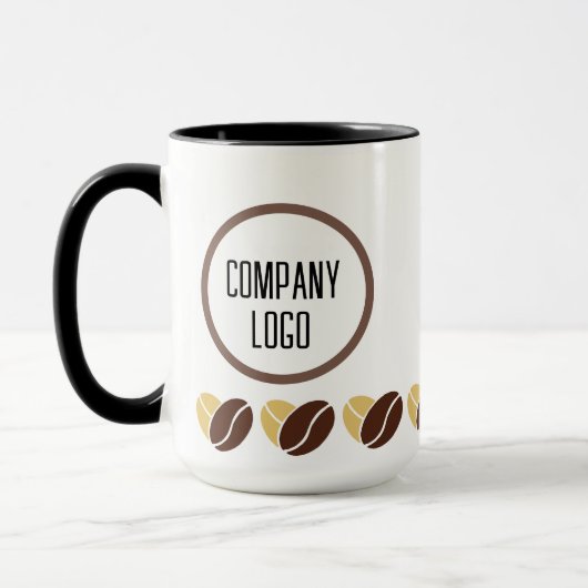 Coffee Bean Mok-bewerkbaar voor Company Gifts Mok (Links)