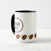 Coffee Bean Mok-bewerkbaar voor Company Gifts Mok (Voorkant links)