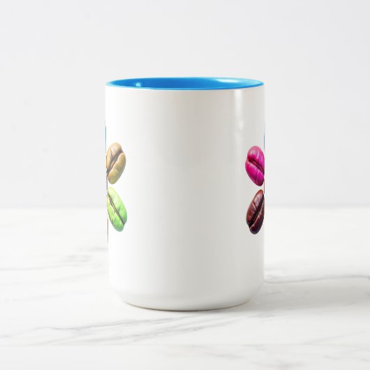 Coffee Bean Mug Tweekleurige Koffiemok (Center)