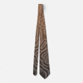 Coffee Bean Necktie Stropdas (Achterkant)