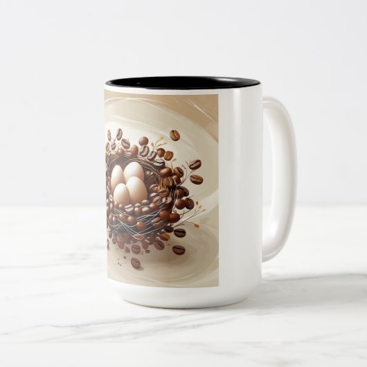 Coffee Bean Nest Mok (Voorkant rechts)