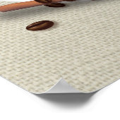 Coffee Bean Owl Poster Art (Hoek)