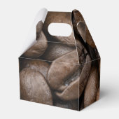 Coffee Bean Pattern Bedankdoosjes (Achterkant)