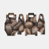 Coffee Bean Pattern Bedankdoosjes (Uitgevouwen)