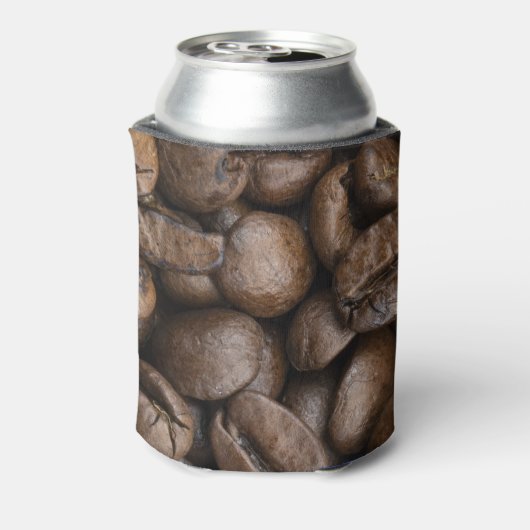 Coffee Bean Pattern Blikjeskoeler (Blikje Achterkant)