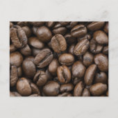 Coffee Bean Pattern Briefkaart (Voorkant)