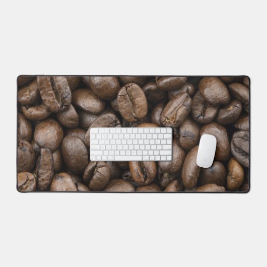 Coffee Bean Pattern Bureaumat (Keyboard & Muis)