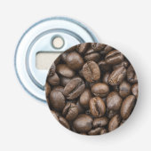 Coffee Bean Pattern Button Flesopener (Voorkant)