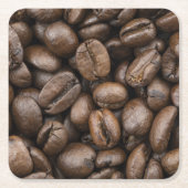 Coffee Bean Pattern Kartonnen Onderzetters (Voorkant)