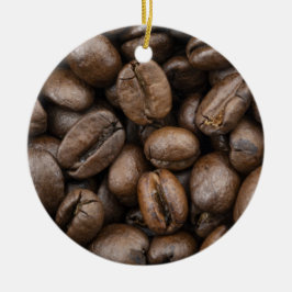 Coffee Bean Pattern Keramisch Ornament