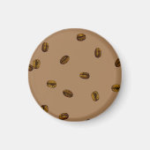 Coffee Bean Pattern Magneet (Voorkant)