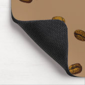 Coffee Bean Pattern Muismat (Hoek)