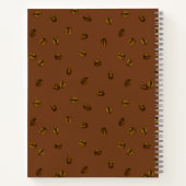 Coffee Bean Pattern Notitieboek (Achterkant)