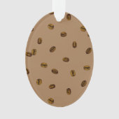 Coffee Bean Pattern Ornament (voorkant)