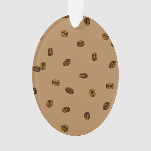 Coffee Bean Pattern Ornament (achterkant)