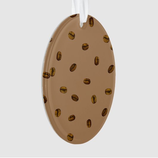 Coffee Bean Pattern Ornament (voorkant)