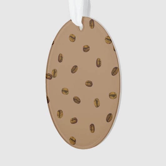 Coffee Bean Pattern Ornament (voorkant)