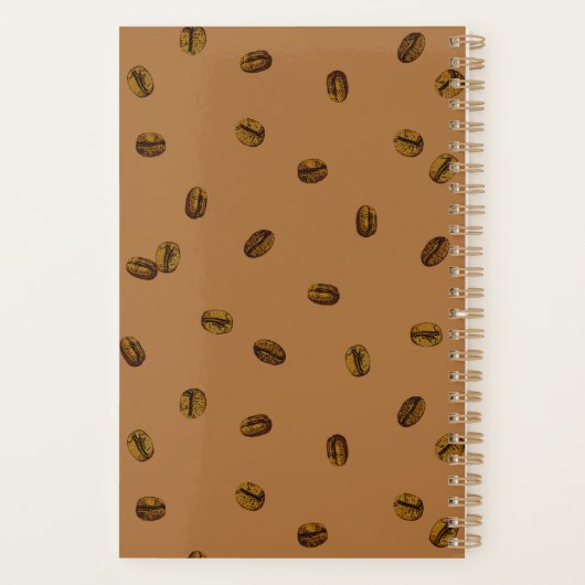 Coffee Bean Pattern Planner (Achterkant)