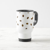 Coffee Bean Pattern Reisbeker (Voorkant rechts)