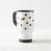 Coffee Bean Pattern Reisbeker (Voorkant links)