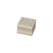 Coffee Bean Pattern Rubberstempel (Stempel)