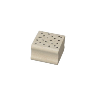 Coffee Bean Pattern Rubberstempel