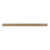 Coffee Bean Pattern Satijnen Lint (Voorkant)