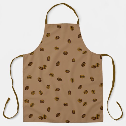 Coffee Bean Pattern Schort (Voorkant)