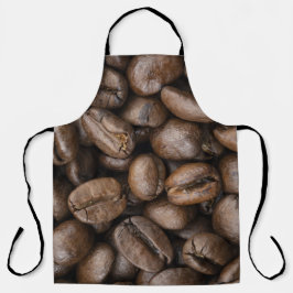 Coffee Bean Pattern Schort