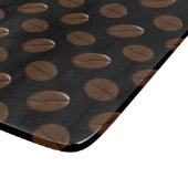 Coffee Bean Pattern Snijplank (Hoek)
