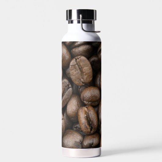 Coffee Bean Pattern Waterfles (Links)
