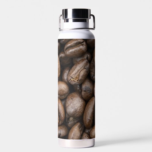 Coffee Bean Pattern Waterfles (Achterkant)