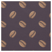 Coffee Bean Pictogram Patroon Stof (Close Up)