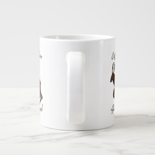 Coffee Bean Spirit Animal Grote Koffiekop (Achterkant)