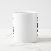 Coffee Bean Spirit Animal Grote Koffiekop (Voorkant)