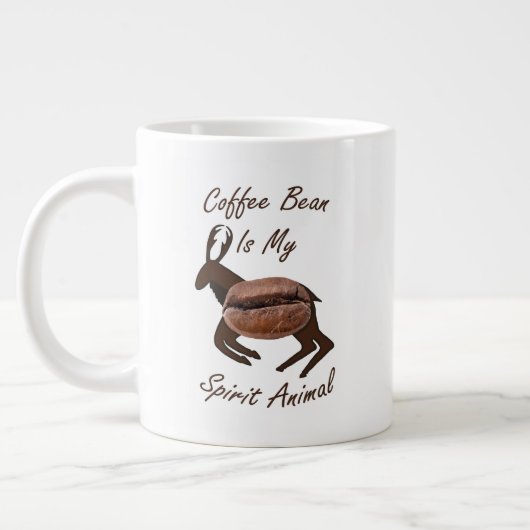 Coffee Bean Spirit Animal Grote Koffiekop (Links)