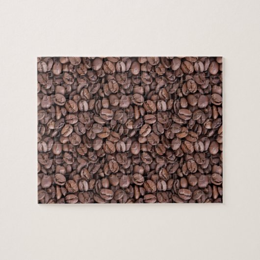 Coffee Bean Texture Legpuzzel (Horizontaal)