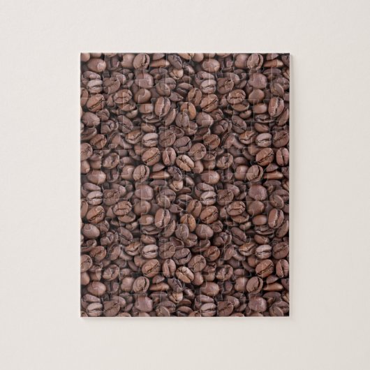 Coffee Bean Texture Legpuzzel (Verticaal)